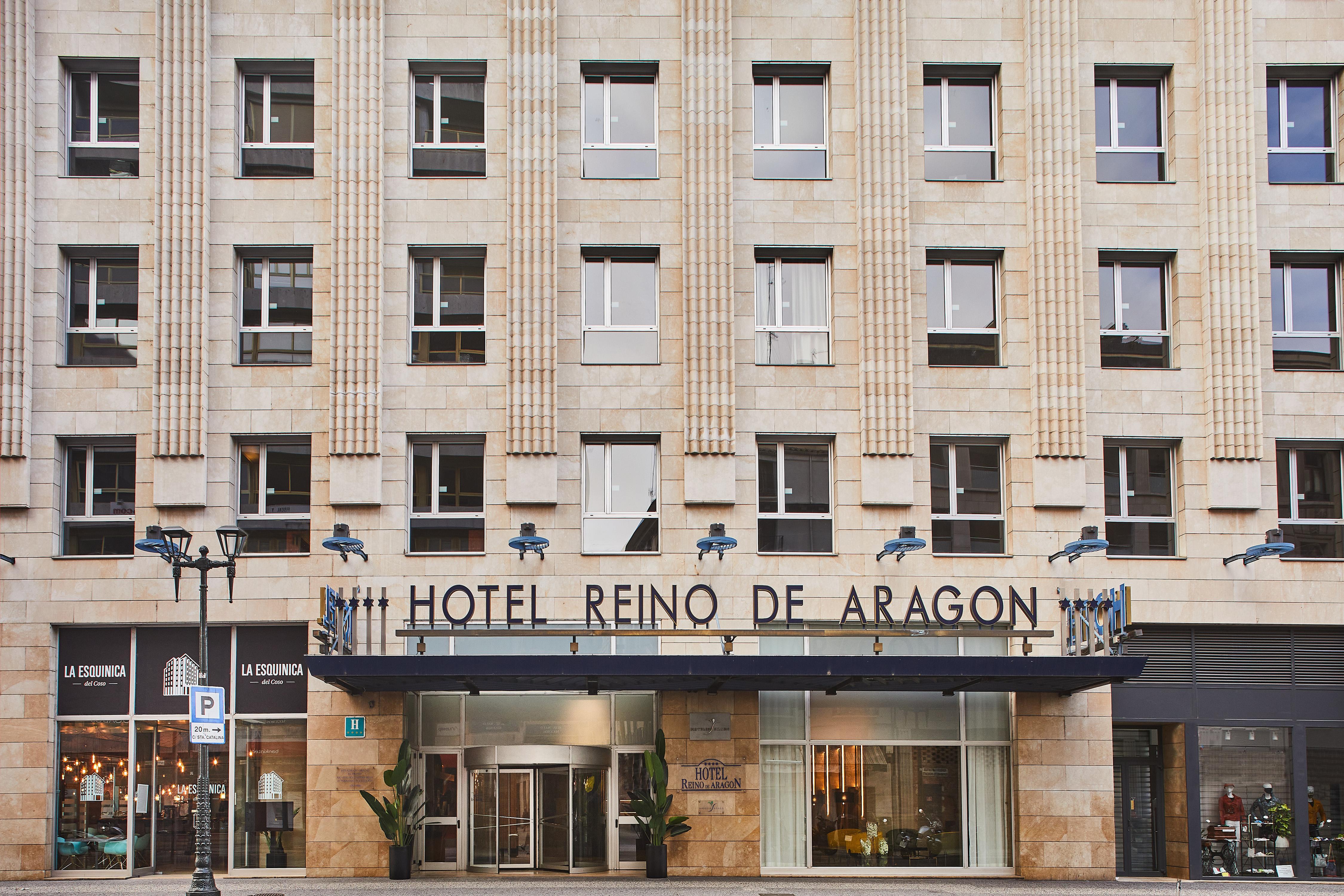 Silken Reino de Aragón Hotel Zaragoza Exterior foto